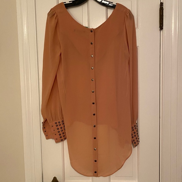 Double Zero Sheer Blouse - Picture 5 of 6